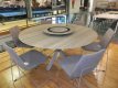 011715 Joli Fizz Big tafel travertino grey dia 1500mm